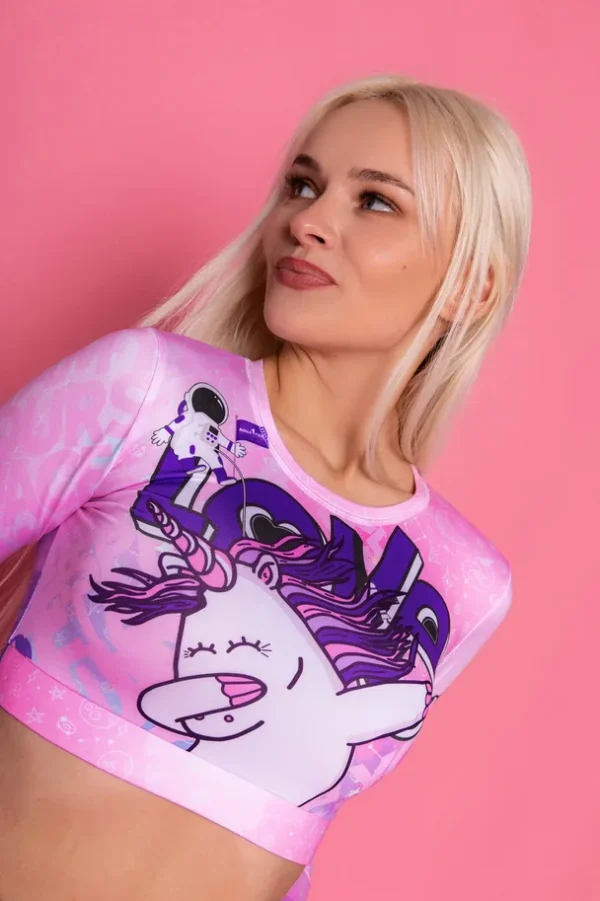 Sportinė liemenėlė kosmosas